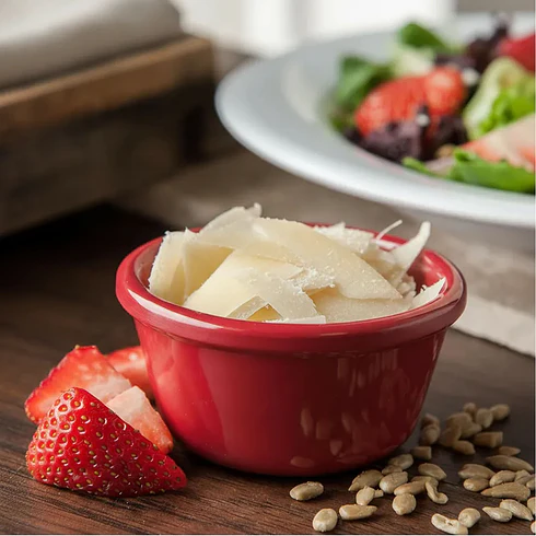 Pocillo Ramekin Rojo 44Ml (12 Pcs) Dechef 3