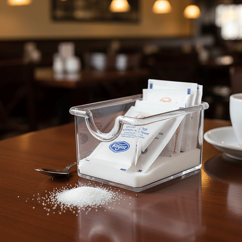 Porta Azucar Transparente 12 Pcs Dechef                    2