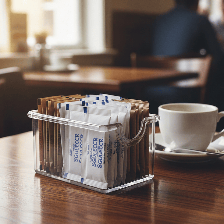 Porta Azucar Transparente 12 Pcs Dechef                    3