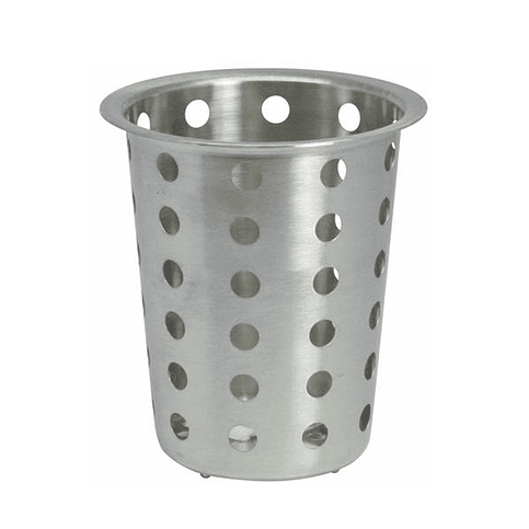 Porta Cubierto Cilindro Acero Dechef   1