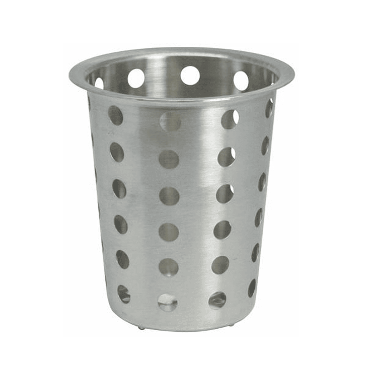 Porta Cubierto Cilindro Acero Dechef   1