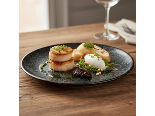 Bonna Cosmos Negro Plato 27Cm 