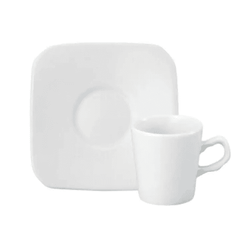 Schmidt Tetra Taza Te C/Platillo (6 Pcs) 1