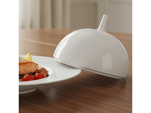 Costa Verde Saturno Plato Hondo 29 Cm Con Tapa