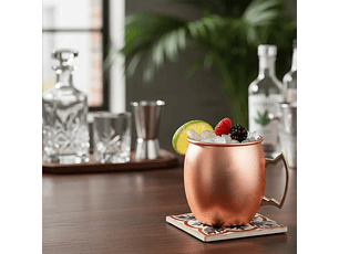Mug Moscow Mule 398Ml Cobre Dechef (4 Pcs)
