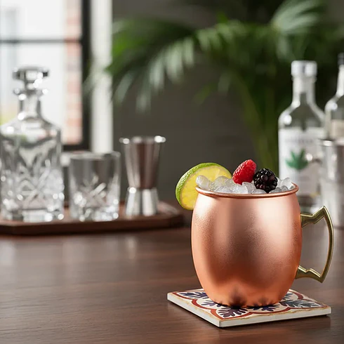 Mug Moscow Mule 398Ml Cobre Dechef (4 Pcs) 2