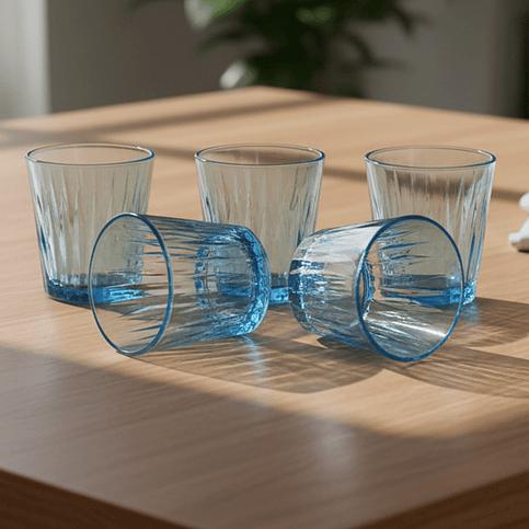 Pasabahce Vaso Luzia 300Ml Azul (6 Pcs) 2