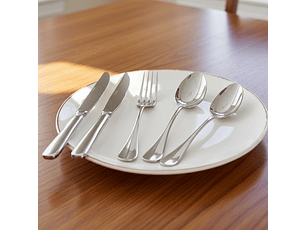 Baguette Cubiertos De Mesa Jgo. 72 Pcs