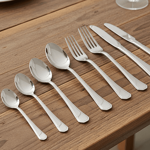 London Cubiertos De Mesa Jgo. 84 Pcs 2