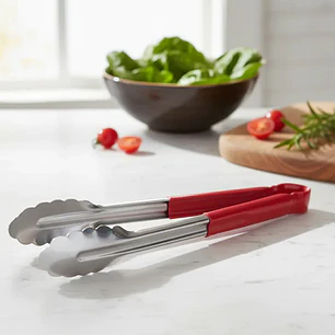 Tenaza 23Cm Mango Rojo Dechef