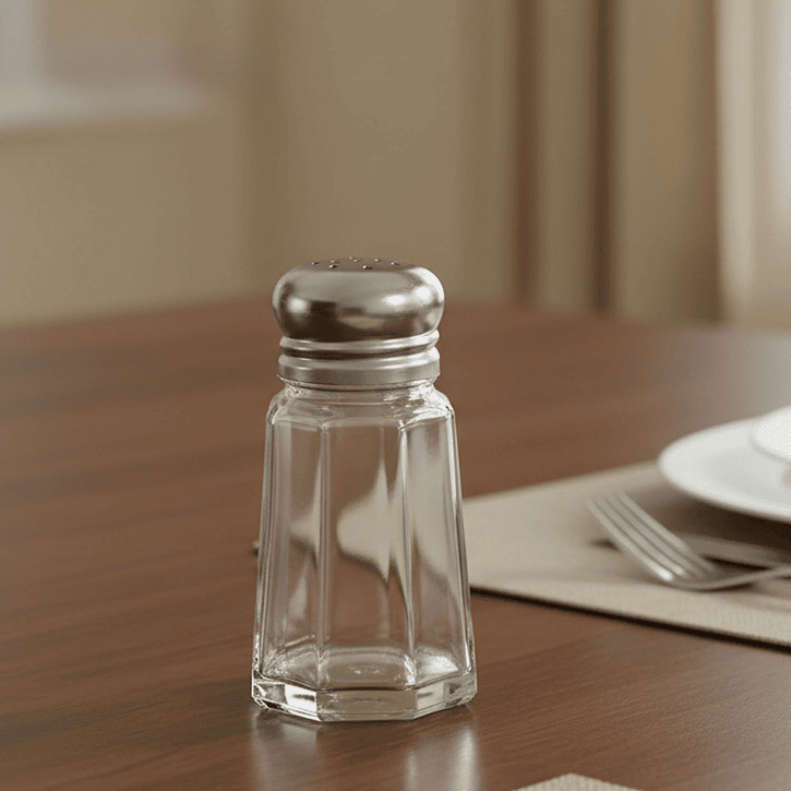 Salero Vidrio 1Oz (12Pcs) Dechef 2