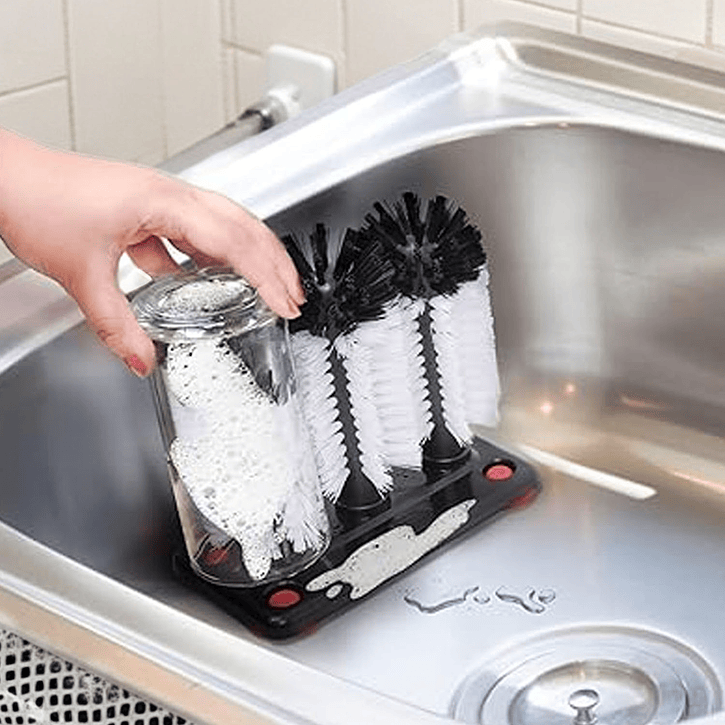 Lava Copas 3 Cepillos Dechef 2