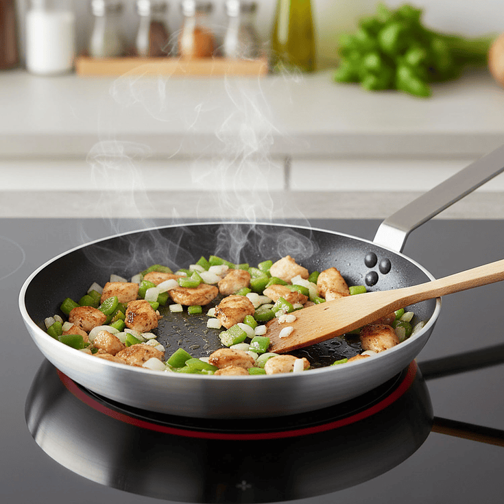 Sarten Aluminio Antiadherente 24x4 Cm Dechef   2