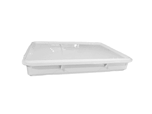 Caja Para Masa Pizza 60x40x7.5 Cm Con Tapa Dechef          