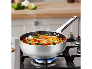 Sarten Aluminio Hondo 28 Cm Pujadas