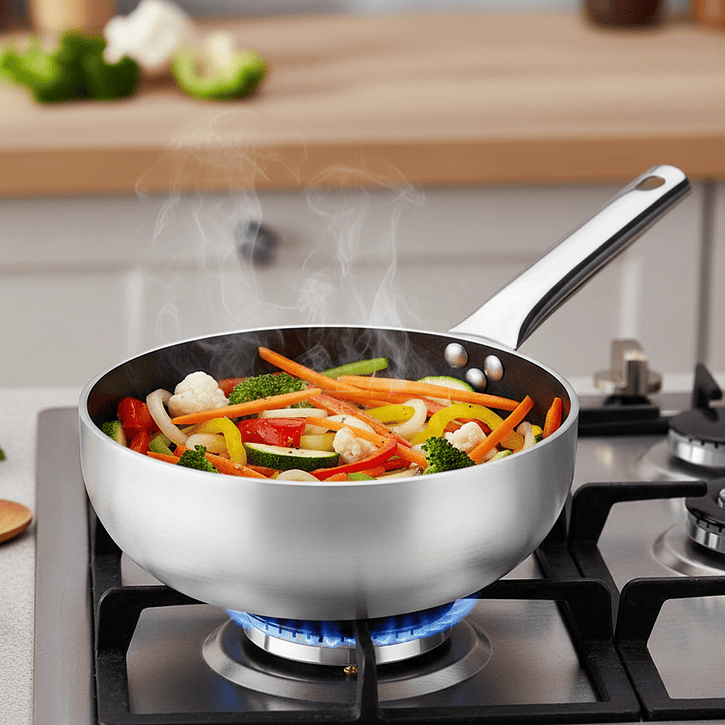 Sarten Aluminio Hondo 28 Cm Pujadas 2