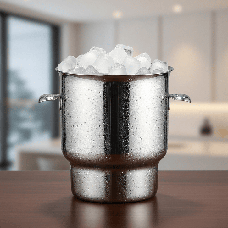 Balde Champañera Con Asas Pujadas 2