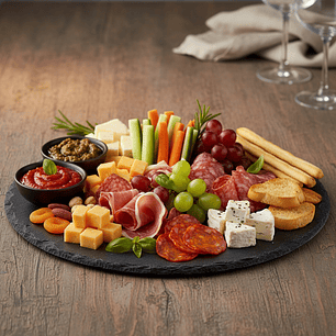 Tabla Pizarra Redonda 35 Cm Sunnex                