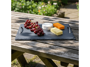 Tabla Pizarra Rectangular 40X28 Cm Con Manillas Sunnex    