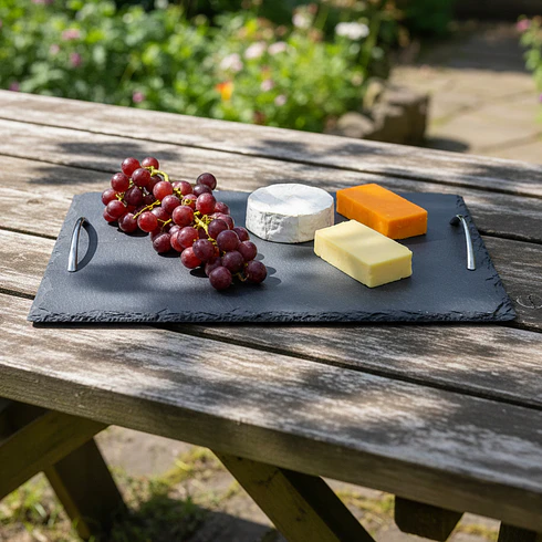 Tabla Pizarra Rectangular 40x28 Cm Con Manillas Sunnex     2
