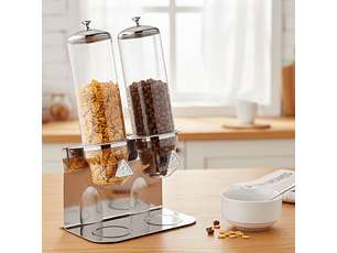 Dispensador Cereales 4L Doble Sunnex 