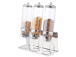 Dispensador Cereal Triple 4 Lt Sunnex              