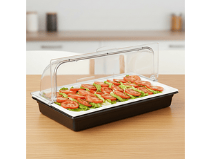 Recipiente 1/1 Con Cupula Policarbonato Sunnex  