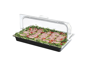 Recipiente 1/1 Con Cupula Roll-Top Black Sunnex      