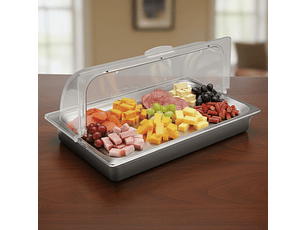 Recipiente 1/1 Con Cupula Roll-Top Black Sunnex      