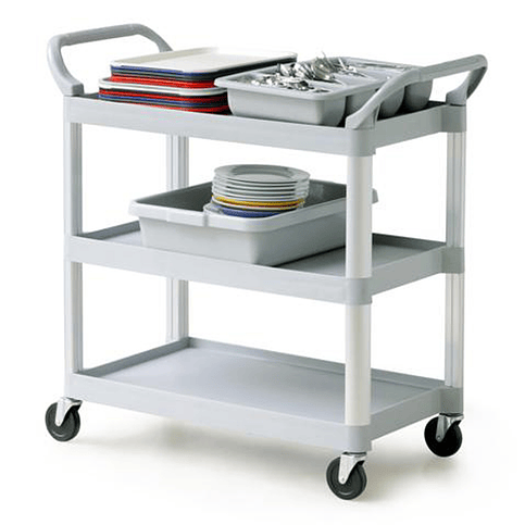 Carro Para Servir Gris 106x48x100 Cm Sunnex           1