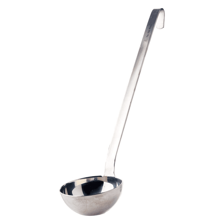 Cucharon Acero 200 Cc 35 Cm Sunnex                1