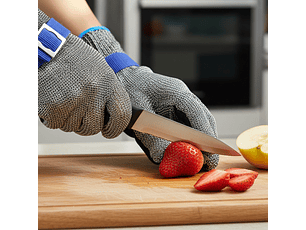 Guante Resistente Malla Fina Talla L Dechef