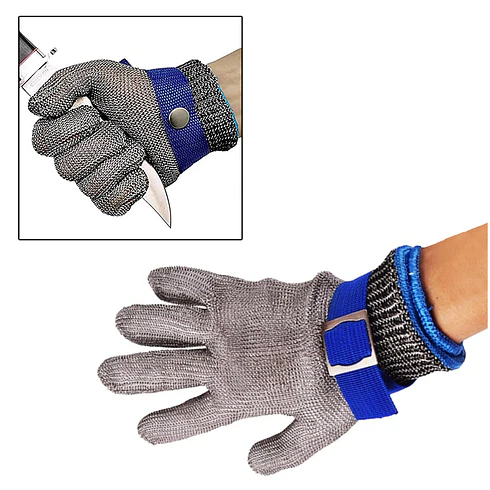Guante Resistente Malla Fina Talla L Dechef 3