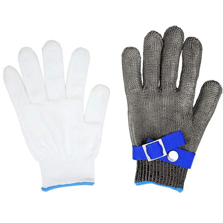 Guante Resistente Malla Fina Talla L Dechef 1