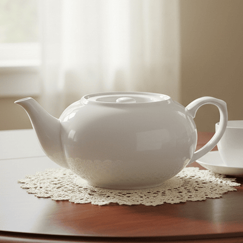 Tetera Porcelana Apilable 500 Ml Sunnex             2