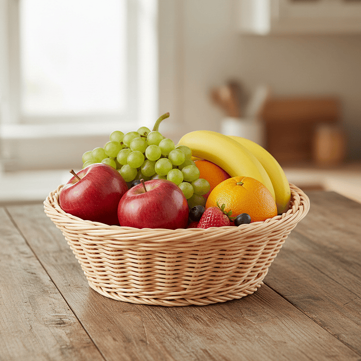 Panera Rattan Redonda 20.5X7.5Cm Sunnex           2