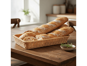 Panera Rattan Rectangular 46x31x6 Cm Sunnex          