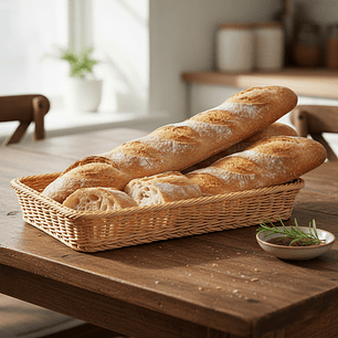 Panera Rattan Rectangular 46x31x6 Cm Sunnex          