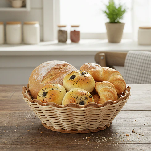 Panera Rattan Redonda 20X6.5Cm Con BordesSunnex               2