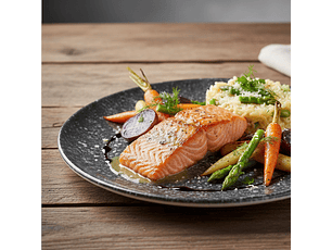 Bonna Cosmos Negro Plato 30Cm Bajo  