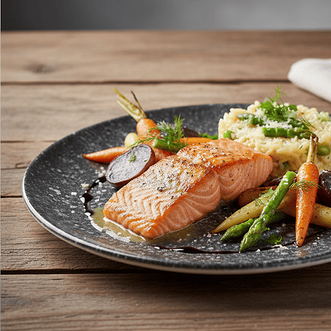 Bonna Cosmos Negro Plato 30Cm Bajo   2