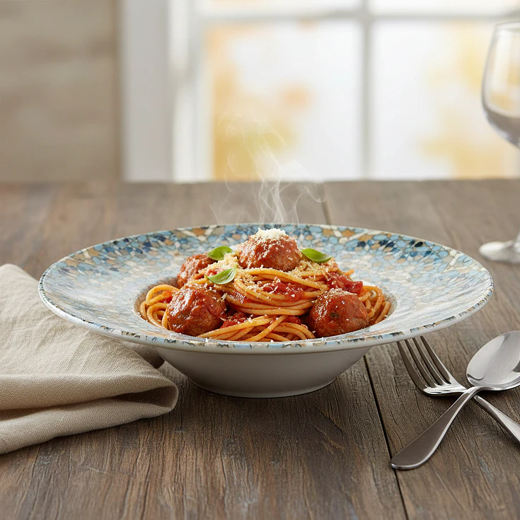 Bonna Luca Mosaic Plato Pasta 28Cm 4
