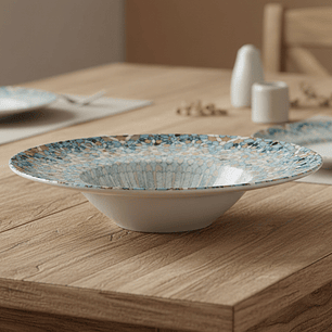 Bonna Luca Mosaic Plato Pasta 28Cm