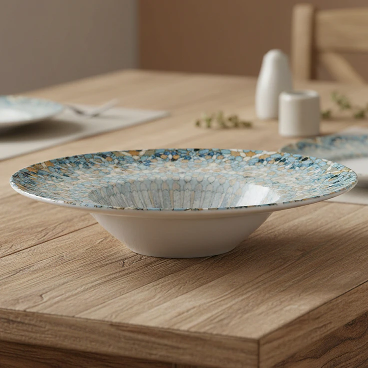 Bonna Luca Mosaic Plato Pasta 28Cm 2