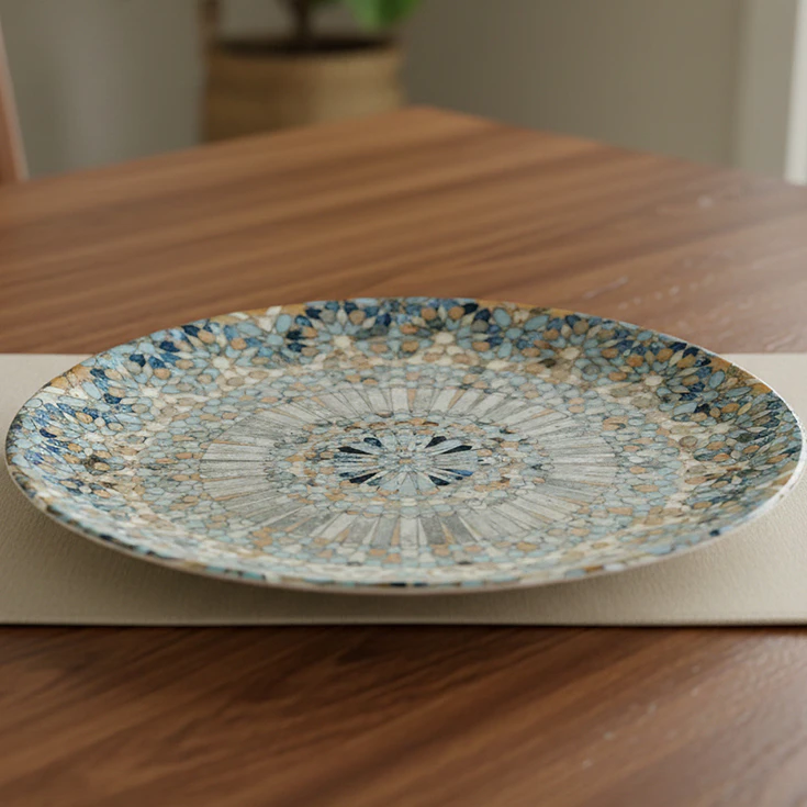 Bonna Luca Mosaic Plato 27Cm Bajo  2