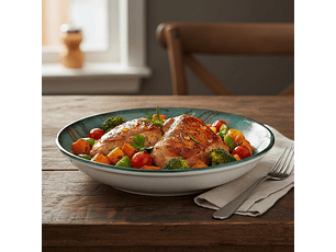 Bonna Madera Mint Plato Hondo 25Cm