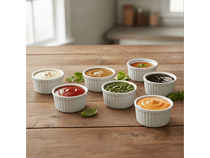 Stratus Pocillo Forma Alta Acanalada 6 Cm (12 Pcs)