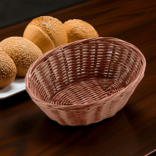 Panera Rattan Ovalada 18x13X6.5 Cm Sunnex 