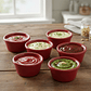 Pocillo Ramekin Rojo 44Ml (12 Pcs) Dechef - Miniatura 2