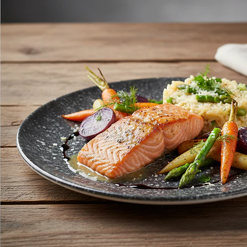 Set Vajilla Bonna Cosmos Negro 16 Piezas 4